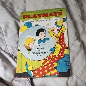 VINTAGE CHILDREN'S PLAYMATE MAGAZINE MAY 1958